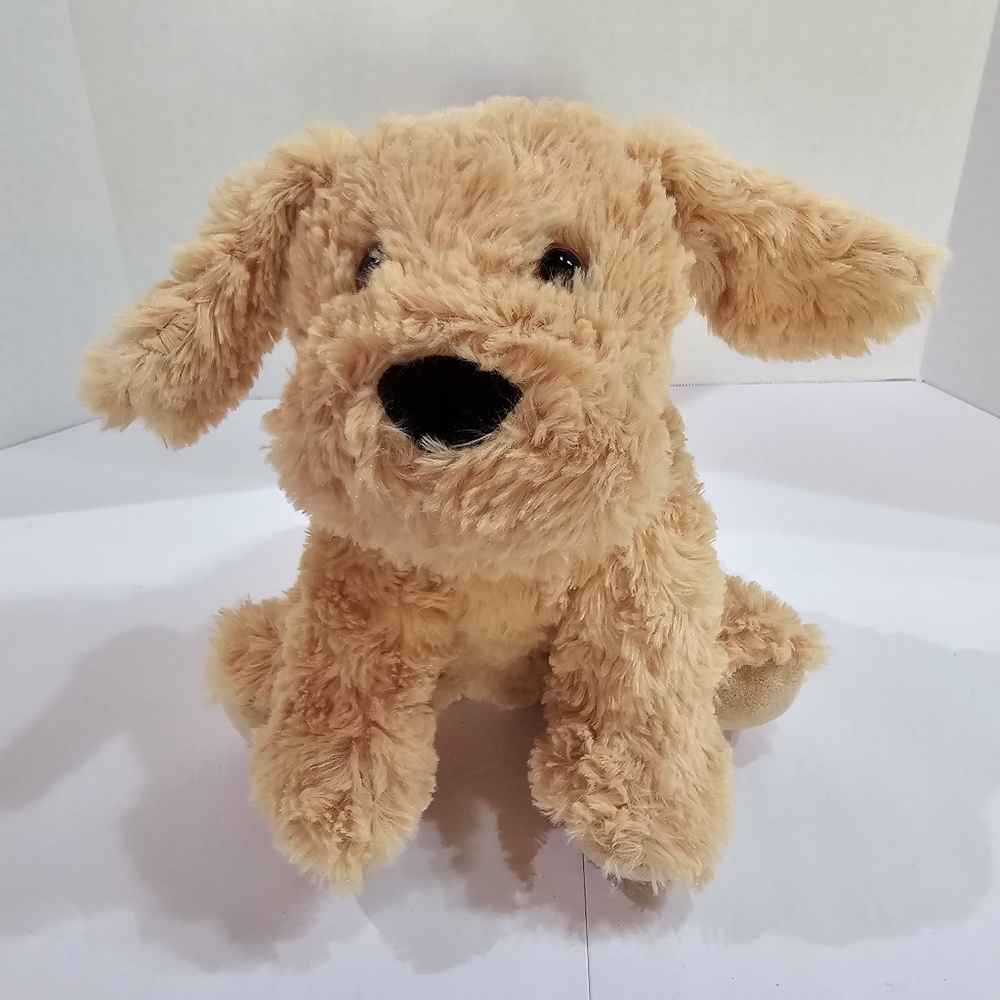 Golden Dog Warmies Cozy Plush Heatable Lavender Scented Stuffed Animal EUC